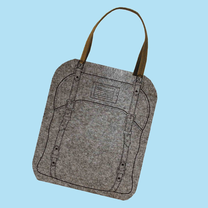 Felt Shoulder Bag